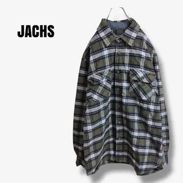 mt101525 JACHS MFG 헤리티지 플란넬 셔츠 체크 무늬
