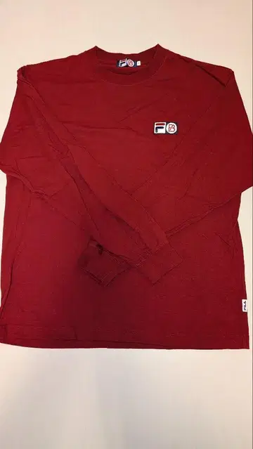 BE:FIRST x FILA 콜라보 붕소 티셔츠 빨간색 M