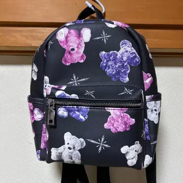 TRAVAS TOKYO 곰 무늬 미니 백팩
