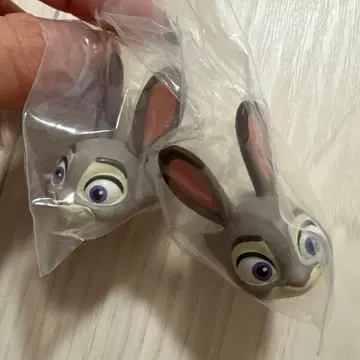 주토피아 주디 반지 2개 세트