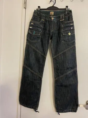 LB-03 데님 팬츠 와이드 로우라이즈 28