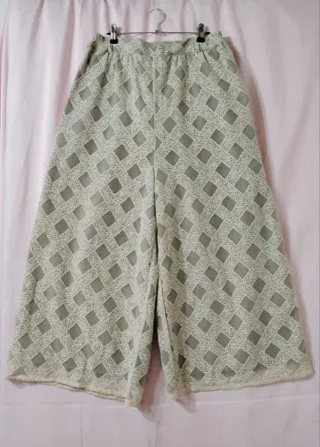 택 포함 N'OR LABEL 레이스 판탈롱 베이지 FREE SIZE