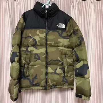 THE NORTH FACE 눕시 카모플라쥬 다운 자켓