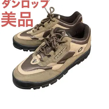 DUNLOP 던롭 아웃도어 신발 브라운 23cm