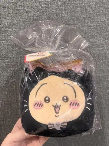 [ 새상품 ] 치이카와 (먼작귀) 토끼 미니백 블랙 고양이 디자인