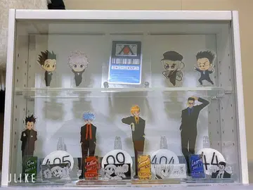 헌터x헌터 아크릴 스탠드+배지+라이선스 카드