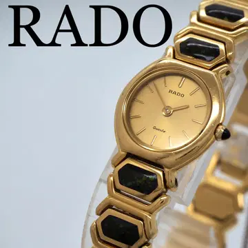 118 [새상품급] RADO 골드 여성용 펄 앤티크 원형 시계