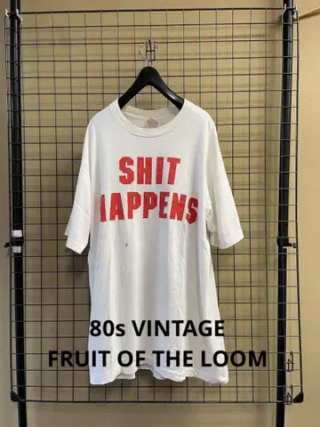 USA 구제 의류 빈티지 T셔츠 80s FRUIT OF THE LOOM
