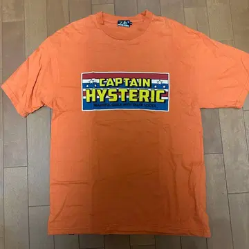 CAPTAIN HYSTERIC 오렌지 T셔츠