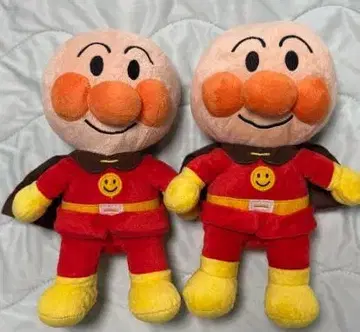 호빵맨 봉제 인형 2체 세트