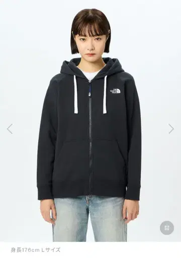 리어뷰 풀 지퍼 후디 XL