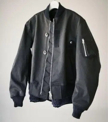 sacai 23AW Faux Suede Mix Blouson