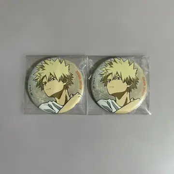 나의 히어로 아카데미아 바쿠고 카츠키 캔뱃지 베이스야드 2개 세트