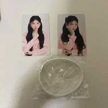 ILLIT GLITTERDAY 모카 트레이딩 카드 러버 밴드