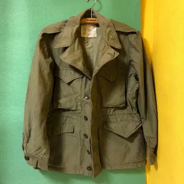 실물 M-1943 미군 오리지널 m43 필드 자켓
