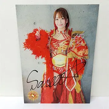 8. 여자 프로레슬링 Sareee 샐리 사인 포함 포트레이트