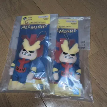 제일복권 행복 위에 올마이트 네츠케 스트랩 2개 세트