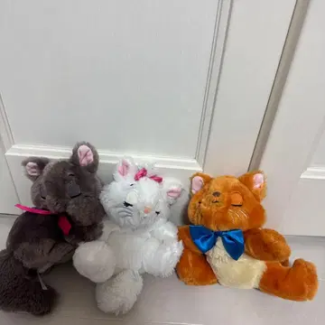 고양이 봉제 인형 3개 세트