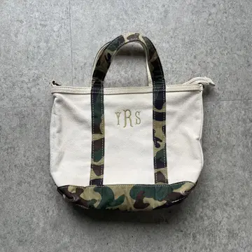 00s L.L.Bean 엘엘빈 토트백 카모 패턴