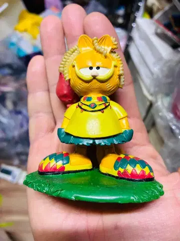 가필드 피규어 풍선 포함