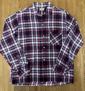 50s DEER CREEK 플란넬 셔츠 빈티지 프린트