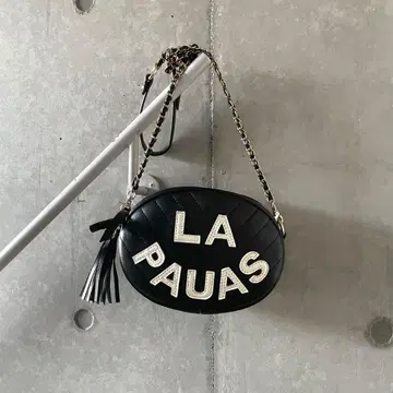 택 포함 새상품 LAPAUAS 숄더백 블랙