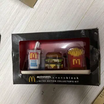 nanoblock 맥도날드 한정판 컬렉터즈 키트