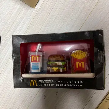 nanoblock 맥도날드 한정판 컬렉터즈 키트