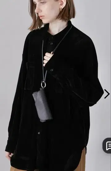 벨루어 셔츠