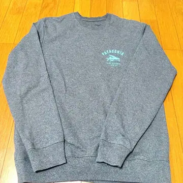 Patagonia 서프 액티비스트 로고 맨투맨 S 사이즈 그레이