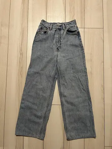 MOUSSY 스트레이트 데님 23인치