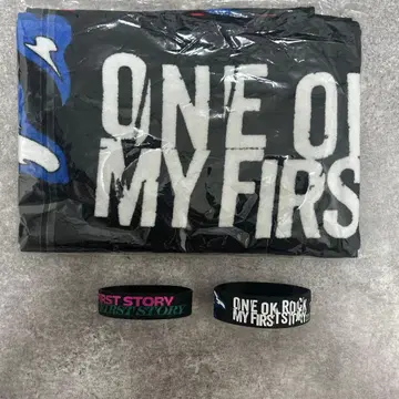 ONE OK ROCK VS MFS 머플러 타월 러버 밴드 2점