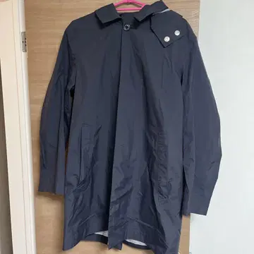 MACKINTOSH 네이비 스텐카라 코트