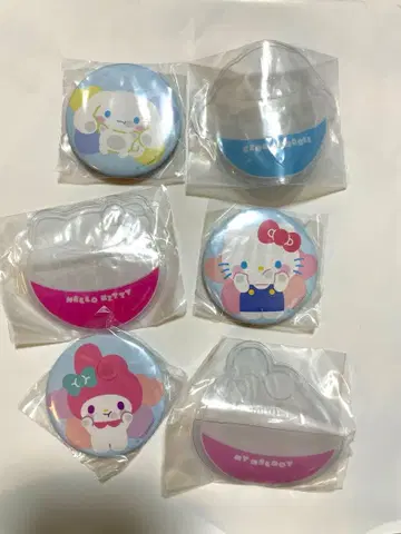 PVC 클리어 케이스 부착 캔 배지 ~푸니큐큐 디자인~