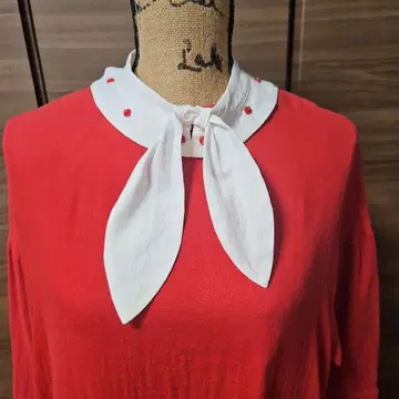 펠리시모 리틀 미 빨간색 원피스