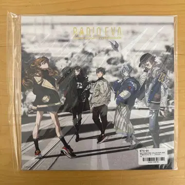 RADIO EVA 대형 엽서 색지 에반게리온 풀컬러 ver.