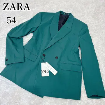 ZARA 자라 테일러드 자켓 그린 녹색 레어 색상 54