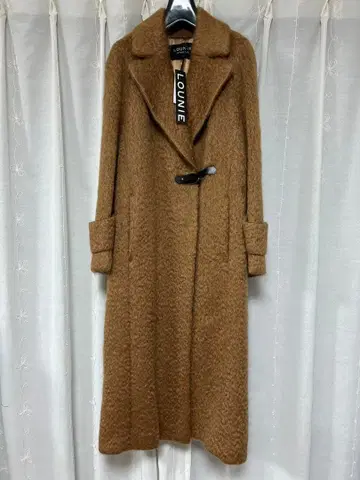 LOUNIE 브라운 롱 코트