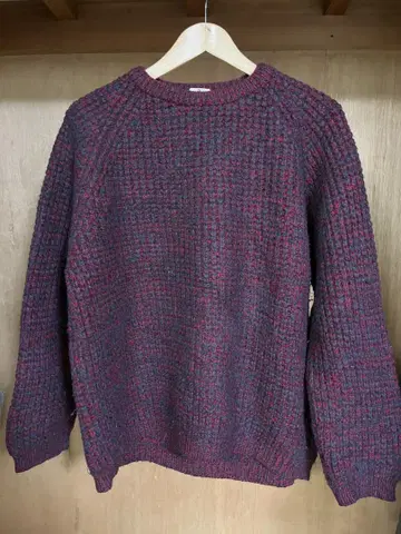 70s Neiman Marcus 100% 울 니트 스웨터