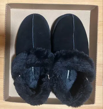 무스탕 샌들 블랙 L 사이즈 오리엔탈 트래픽