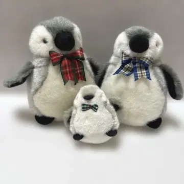 조이풀메이트 죽순 펭귄 레트로 봉제 인형 세트