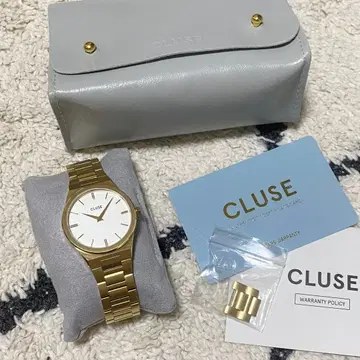 CLUSE 비글루 33 H 링크, 골드, 스노우 화이트/골드
