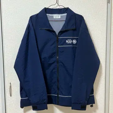 [ 한정품 ] 산토리 BOSS 윈드 브레이커 나일론 자켓 휴고보스