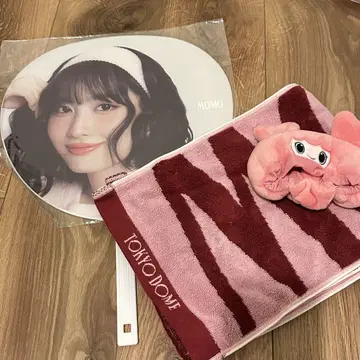 TWICE MISAMO MOMO 부채 타월 펜라 커버