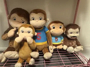 오자루의 조지 봉제 인형 5체 세트