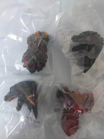 제일복권 고질라 E상 몬스터 마그넷 4종 컴플리트 세트