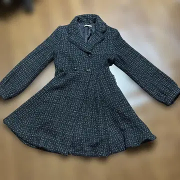 axes femme 더블 브레스트 코트 블랙 계열
