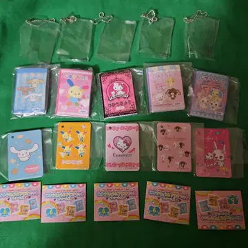 5개 세트 산리오 자유 노트 & 아래 받침 세트 참 2