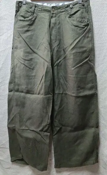 벤 데이비스 고릴라컷 w32 올리브 린넨 레어