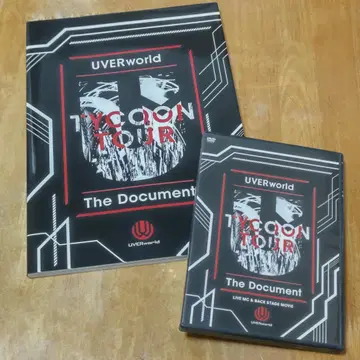 UVERworld TYCOON 투어 다큐멘트 북 & DVD